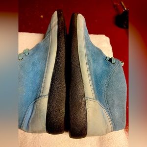 Vintage Bally suede shoes sz12